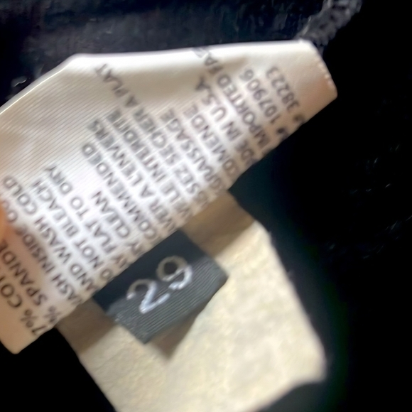 Hudson Black Corduroy Jeans Flare 29 Long - Picture 6 of 7